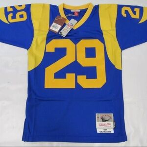 New 1984 Eric Dickerson #29 LA Rams Mens Sizes Mitchell & Ness Jersey $160